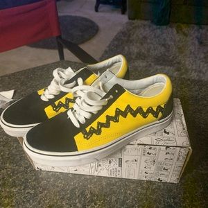 “ Old Skool Charlie Brown Vans “